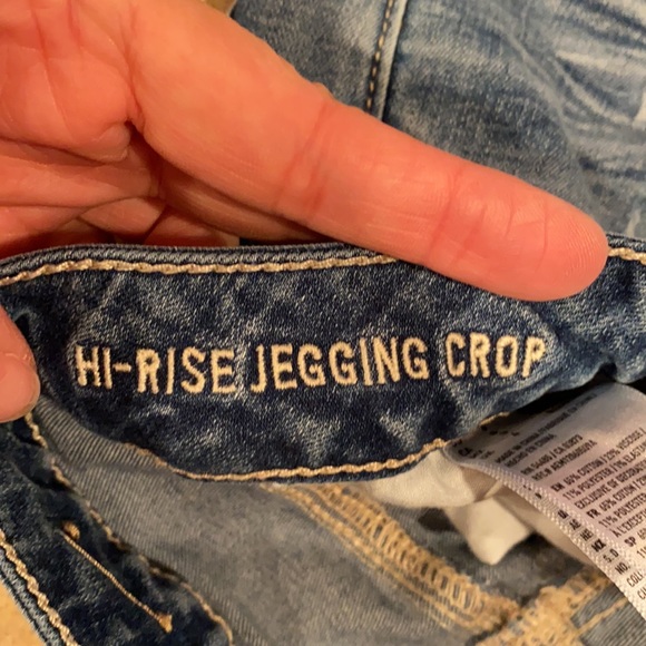 Women’s American Eagle cropped jegging size 0 - Picture 5 of 7